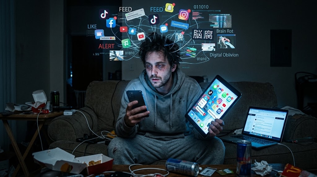 تعفن الدماغ الهوس الرقمي الجديد الذي يهدد سلامة العقل البشري في عصر التكنولوجيا