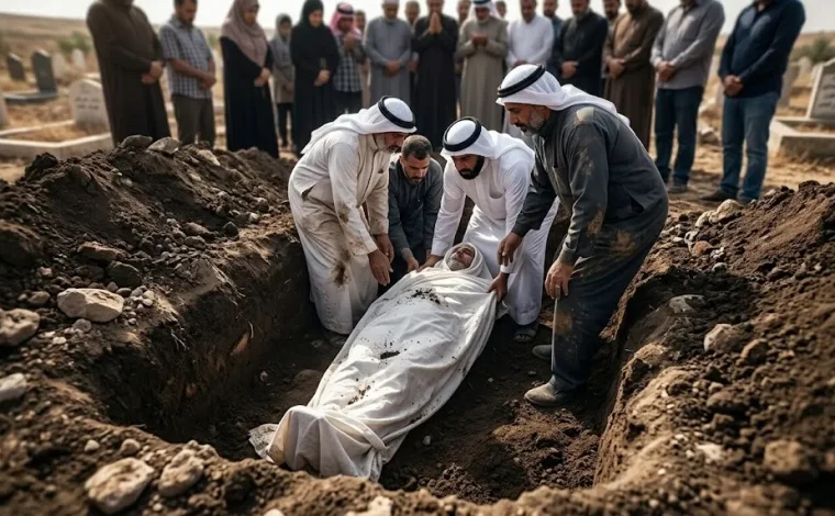 بين رهبة المقابر وضجيج المنصات كيف هز مشهد رجل داخل قبر وعي الملايين في ساعات
