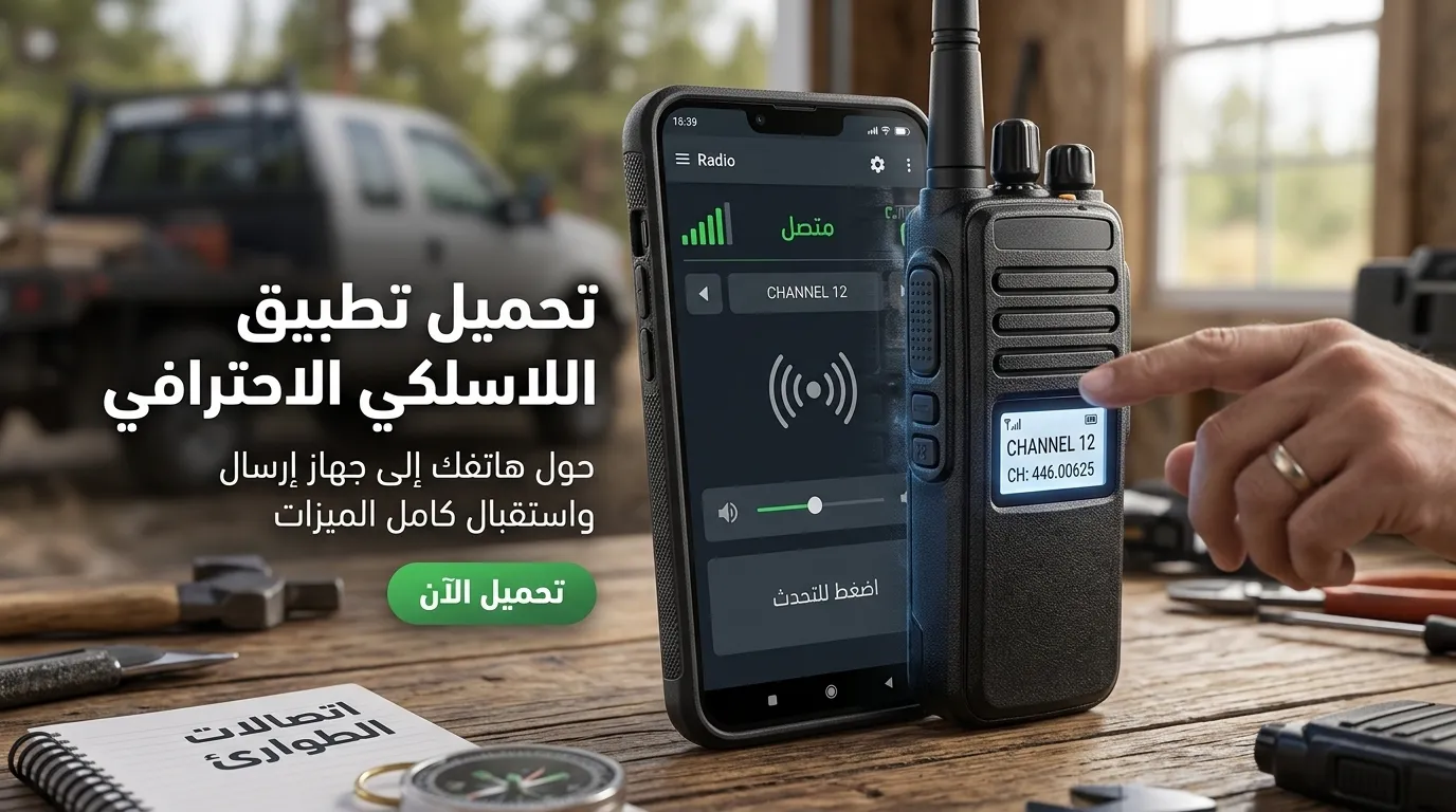 تحميل برنامج تحويل الهاتف إلى جهاز لاسلكي احترافي